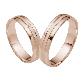 Vielsesringe i Hvidguld